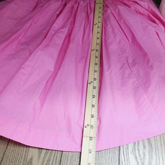 STEELE Australia Dress M Pink Fit & Flare Strapless Smocked A-Line Mini - Picture 9 of 9